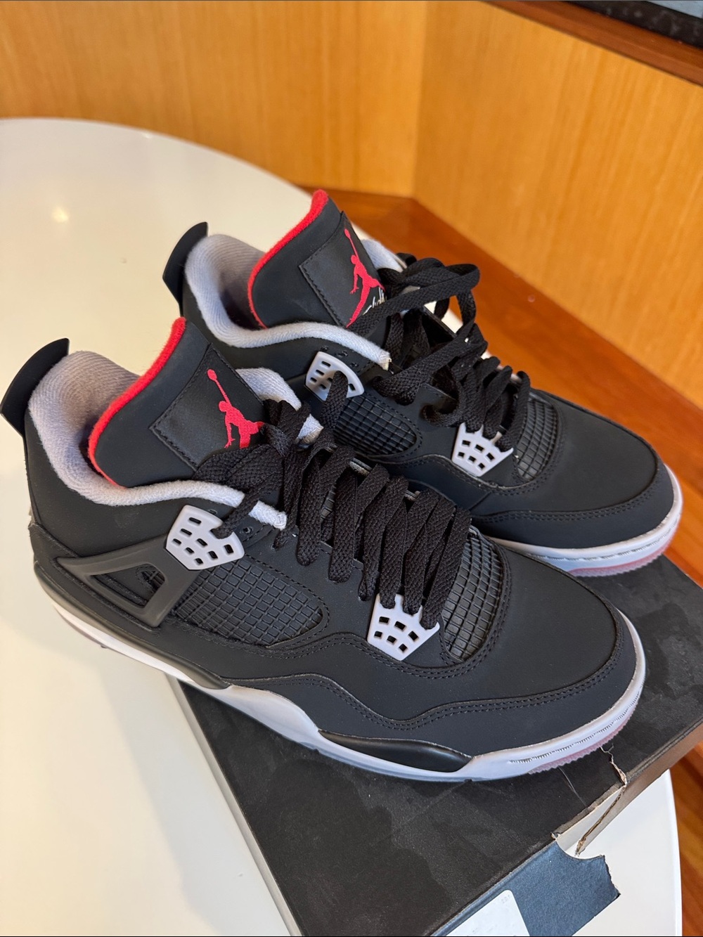 Nike Jordan IV G golf shoes black with red men’s size 9 new with tags